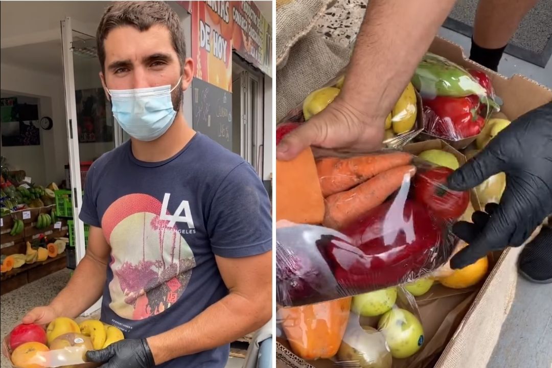 Sergio Rodríguez, el joven agricultor que pide ayuda para no tirar 8.000 kilos de sandía